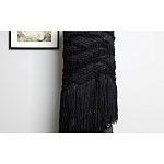 Напольная лампа черная с текстильными элементами "ЯРВИ" варинант исполнения - 4 | Loft Concept в Нижнем Новгороде