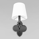 Бра с белым текстильным абажуром и фигурным основанием с зеркальной вставкой Vitorino варинант исполнения - 10 | Loft Concept в Нижнем Новгороде