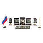 Настольный письменный набор из нефрита на ножках Executive Recruitment варинант исполнения - 1 | Loft Concept в Нижнем Новгороде