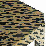 Дизайнерский кофейный стол с рисунком леопард Neytiri Beige Leopard варинант исполнения - 2 | Loft Concept в Нижнем Новгороде