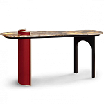 Консоль с овальной столешницей со светодиодной подсветкой Ruby варинант исполнения - 2 | Loft Concept в Нижнем Новгороде