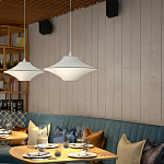 Подвесной вязаный белый светильник «Звезда Востока 01» варинант исполнения - 2 | Loft Concept в Нижнем Новгороде