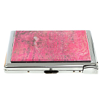 Портсигар с газовой зажигалкой из натурального камня Родонит Stone Cigarettes Cases варинант исполнения - 2 | Loft Concept в Нижнем Новгороде