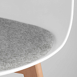 Стул из пластика с мягким сиденьем Eames варинант исполнения - 8 | Loft Concept в Нижнем Новгороде