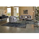 Стеллаж из металла и стекла Menzie Black Stripes Metal Rack варинант исполнения - 1 | Loft Concept в Нижнем Новгороде