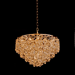 Люстра каскадная с подвесками в форме колец Galaxy of Light варинант исполнения - 2 | Loft Concept в Нижнем Новгороде