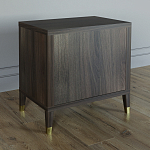 Тумба прикроватная с двумя ящиками Elsa Dreams Walnut варинант исполнения - 4 | Loft Concept в Нижнем Новгороде