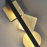 Светодиодное бра цвета античной бронзы Suprematism варинант исполнения - 2 | Loft Concept в Нижнем Новгороде