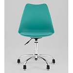 Офисный стул на металлическом основании EGGERY Blue пластик варинант исполнения - 5 | Loft Concept в Нижнем Новгороде