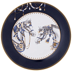 Сервиз обеденный из фарфора с изображением лошадей на 6 персон 23 предмета Porcelain Horse Set варинант исполнения - 1 | Loft Concept в Нижнем Новгороде