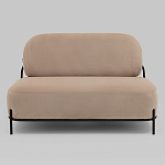 Диван Стоун велюр рельефный бежевый варинант исполнения - 5 | Loft Concept в Нижнем Новгороде