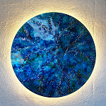 Светильник настенный «Голубая Планета» варинант исполнения - 2 | Loft Concept в Нижнем Новгороде