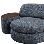 Кушетка со столиком Ulysses варинант исполнения - 6 | Loft Concept в Нижнем Новгороде