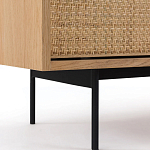 ТВ-тумба с плетеным декором Buckley Wicker TV Stand варинант исполнения - 6 | Loft Concept в Нижнем Новгороде