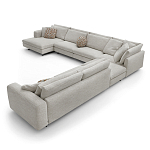 Современная модульная система мягкой мебели Zartаrn 6-ти местный угловой диван варинант исполнения - 2 | Loft Concept в Нижнем Новгороде