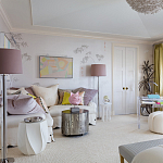 Обои ручная роспись Bamboo Special Colourway on Natural Mica metallic silk варинант исполнения - 2 | Loft Concept в Нижнем Новгороде