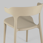 Бежевый стул из прочного PP-пластика JORIS варинант исполнения - 6 | Loft Concept в Нижнем Новгороде