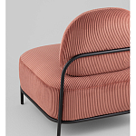 Кресло Стоун велюр рельефный коралловый варинант исполнения - 3 | Loft Concept в Нижнем Новгороде