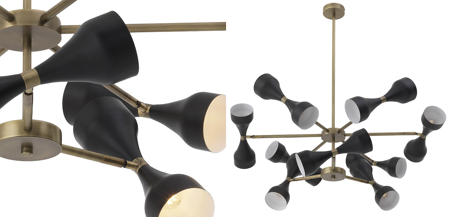 Люстра Eichholtz Chandelier Cordero Люстра Eichholtz Chandelier Cordero - Loft-Concept в Нижнем Новгороде
