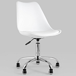 Офисный стул на металлическом основании EGGERY White варинант исполнения - 2 | Loft Concept в Нижнем Новгороде