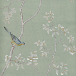 Обои ручная роспись Badminton Mercury Grey варинант исполнения - 1 | Loft Concept в Нижнем Новгороде