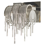 Бра с перфорированными металлическими дугами и цепочками 22 см Atlantis Chain варинант исполнения - 11 | Loft Concept в Нижнем Новгороде