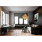 Люстра с каскадом из разноцветных круглых подвесов Key Lustar варинант исполнения - 2 | Loft Concept в Нижнем Новгороде