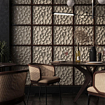 Гипсовая 3D панель с принтографией PM-13 варинант исполнения - 1 | Loft Concept в Нижнем Новгороде