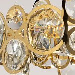 Люстра подвесная из золотых колец 57 см Golden Circles варинант исполнения - 6 | Loft Concept в Нижнем Новгороде