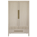 Шкаф платяной Primo с выдвижными ящиками шпон Черный дуб варинант исполнения - 1 | Loft Concept в Нижнем Новгороде