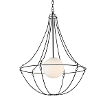 Подвесной светильник из тонких прутьев в форме колокола Forged Thin Rods варинант исполнения - 3 | Loft Concept в Нижнем Новгороде