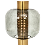 Настольная лампа со стеклянным плафоном Elario Metal Glass Table Lamp варинант исполнения - 2 | Loft Concept в Нижнем Новгороде