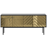 Длинная тумба с зеркальным декором Serena варинант исполнения - 10 | Loft Concept в Нижнем Новгороде