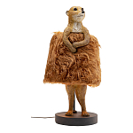 Настольная лампа Цурикат плафон из меха варинант исполнения - 1 | Loft Concept в Нижнем Новгороде