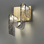 Бра волнистой формы из фактурного стекла Wave варинант исполнения - 3 | Loft Concept в Нижнем Новгороде