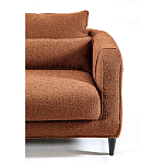 Диван в гостиную Portree Sofa Терракотовый букле варинант исполнения - 5 | Loft Concept в Нижнем Новгороде