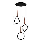 Подвесной светильник с геометрическими источниками света Geometric Architecture of Light варинант исполнения - 3 | Loft Concept в Нижнем Новгороде