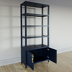 Стеллаж со стеклянными полками Elsa Dreams Blue варинант исполнения - 3 | Loft Concept в Нижнем Новгороде