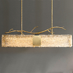 Люстра прямоугольная из фактурного стекла Chandelier Beam варинант исполнения - 5 | Loft Concept в Нижнем Новгороде