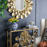 Ваза округлой формы с бело-синим цветочным орнаментом Blue & White Ornament  варинант исполнения - 4 | Loft Concept в Нижнем Новгороде