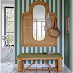 Скамья из ротанга с подушкой Mattia Rattan Bench варинант исполнения - 6 | Loft Concept в Нижнем Новгороде