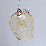 Подвесной светильник со стеклянном плафоном в форме бокала Kaleido варинант исполнения - 4 | Loft Concept в Нижнем Новгороде