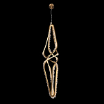 Подвесной светильник с декоративными элементами в виде кристаллов Smooth Shine варинант исполнения - 1 | Loft Concept в Нижнем Новгороде