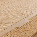 ТВ-тумба с плетеным декором Buckley Wicker TV Stand варинант исполнения - 5 | Loft Concept в Нижнем Новгороде