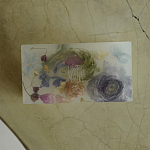 Шкатулка из эпоксидной смолы с цветами белая Epoxy Resin Rectangular Box White варинант исполнения - 6 | Loft Concept в Нижнем Новгороде