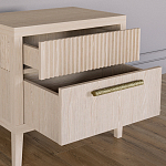 Прикроватная Тумбочка Primo с двумя ящиками Светлый дуб варинант исполнения - 6 | Loft Concept в Нижнем Новгороде