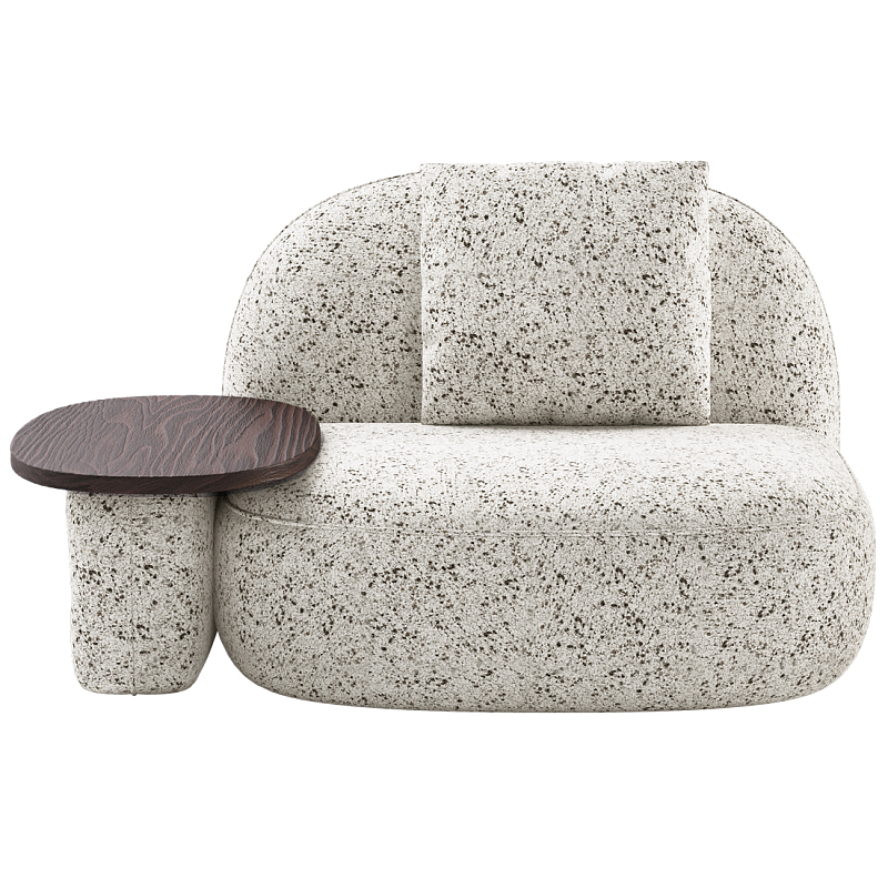 Кресло со столиком Orus  Молочный Орех в Нижнем Новгороде | Loft Concept 