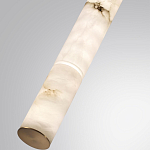 Подвесной светильник с плафоном в форме цилиндра из алебастра Cryptocrystalline Stone варинант исполнения - 5 | Loft Concept в Нижнем Новгороде