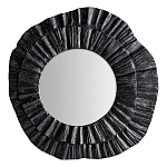 Зеркало в фактурной черной раме в современном стиле Black Maelstrom варинант исполнения - 1 | Loft Concept в Нижнем Новгороде