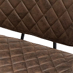 Стул с темно-коричневой обивкой из экокожи Benderson варинант исполнения - 8 | Loft Concept в Нижнем Новгороде